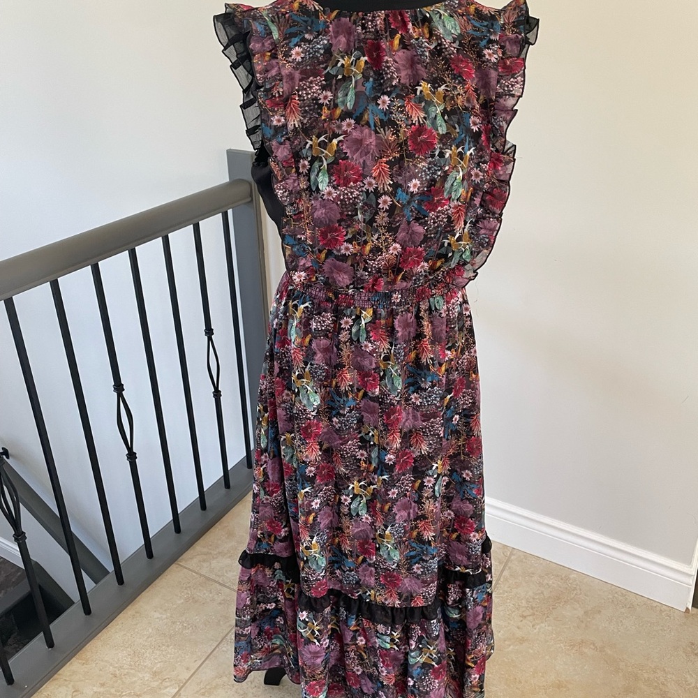 Club Monaco Floral Maxi Dress - Multicolor